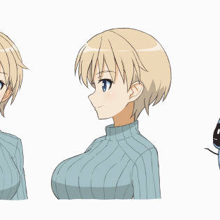 振り向き練習ニパ