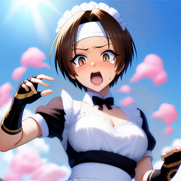 京サマ女体化 メイド服