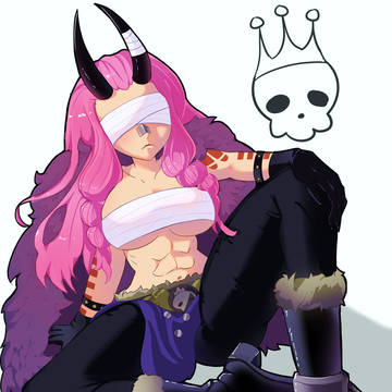 Gender swapped Loki - One Piece