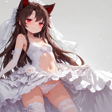wedding dress kagerou
