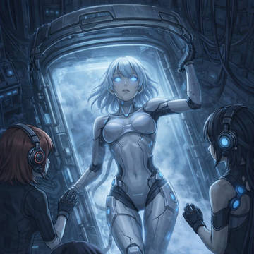 戦闘用アンドロイドと冷たい口付け(11)