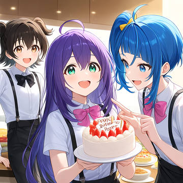 望月杏奈＆ソラ・ハレワタール＆赤城みりあ