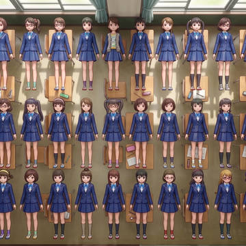 ◯◯市立◯◯◯学校1年生 妖怪人形化事件