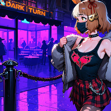 夜の光