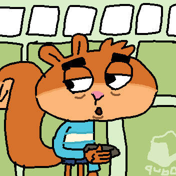 Scaredy Squirrel on Qubo