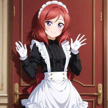 soldier game　メイド服