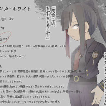【はてきみ】デシカ・ホワイト【監視職員】