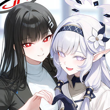 調月リオ　明星ヒマリ　ブルーアーカイブ