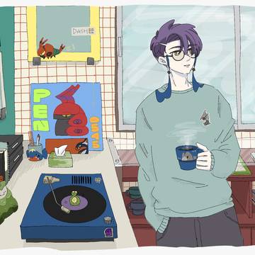 カラスバさんの休日
