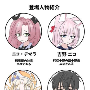 ニコ、ニコ、ニコ、ニコ
