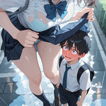 ほら、私が『傘』になってあげる♪