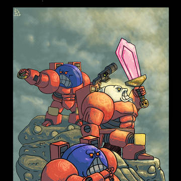 Eternal crusade for Space King