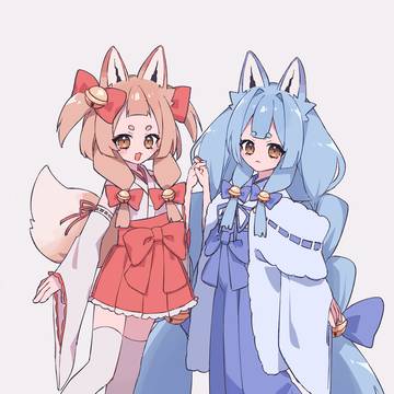 【ポケコロツインイラコン】火と水のふたご