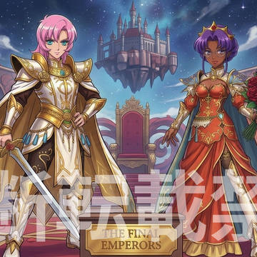 ウテナ＆アンシーの最終皇帝姿