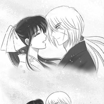 フォロワー様(みみこさん)の小説に献上した挿絵です