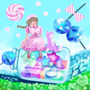 キャンディーキャビネット