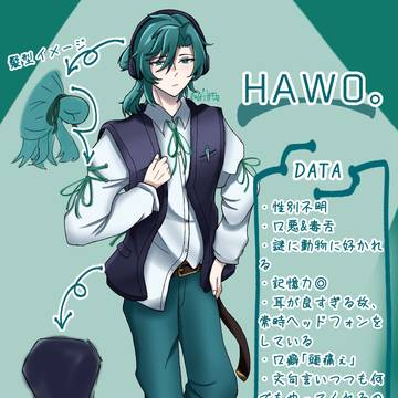 はいどーも､一応HAWO｡と申します。