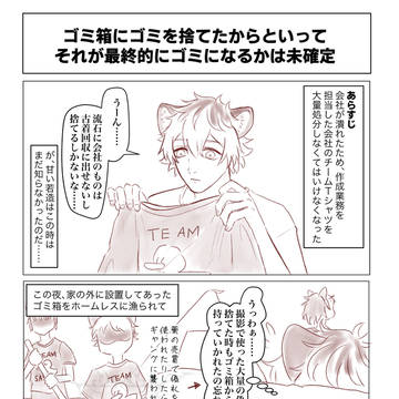 【スラムのゴミ箱事情②】俺の物は俺の物、ゴミ箱の物も俺の物