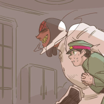 【獄都事変】落書き