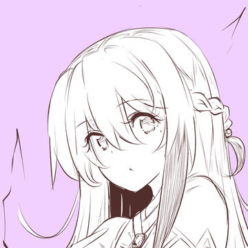 うちの子落書き