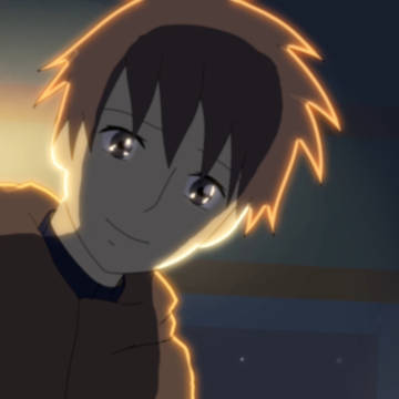 作った素材をアニメ風にする練習