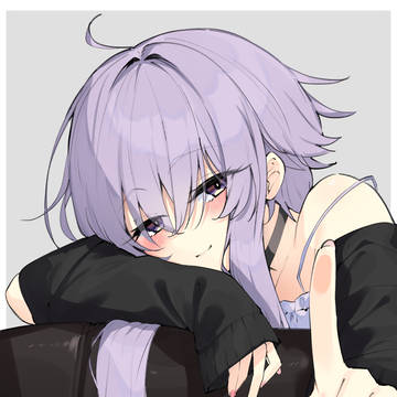 ほっぺにつんつんするゆかり