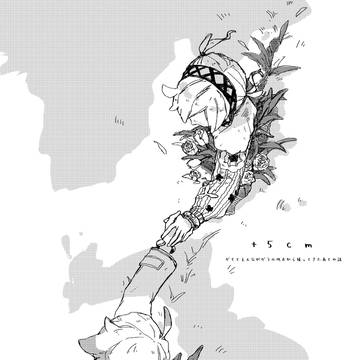 『+5cm』