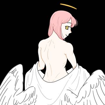 천사 관련 낙서