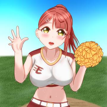 チアガールぽむちゃん🎀⚾️📣