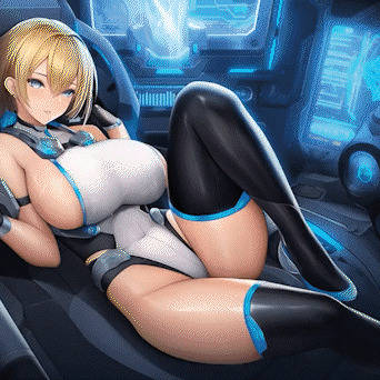 巨乳金髪少女の爆死