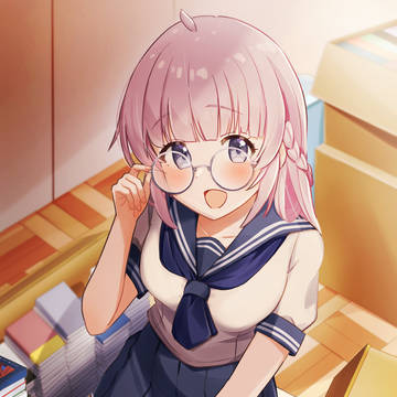 本が大好きな図書委員ちゃん