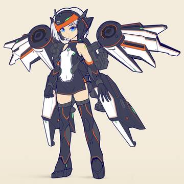 一次創作メカ娘「クライネシュワルベ」ちゃん