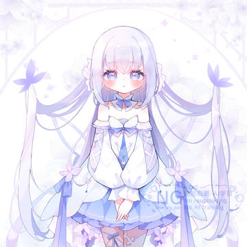 紫陽花女の子🌸