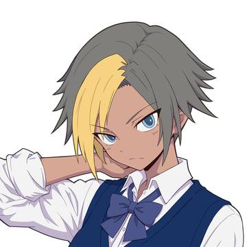 斬身斬亜（制服の姿）