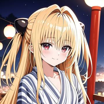 [お題週担当/浴衣] 金色の闇