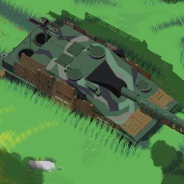 Tanks in the Grassland
