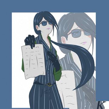 サングラスお姉さん立ち絵５/３１