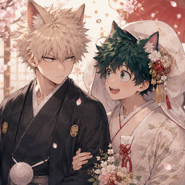 猫族の結婚式
