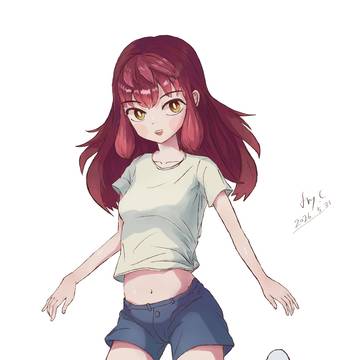 红发少女