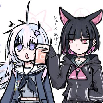 レイサの誕生日を祝うカズサ