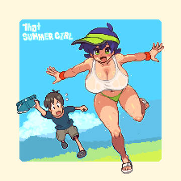 夏っぽい子