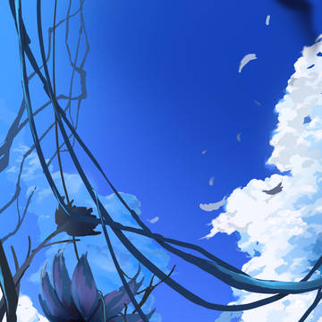 私から見た青空