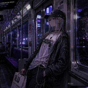靂螺ヰル IDLE02 // 深夜の電車移動