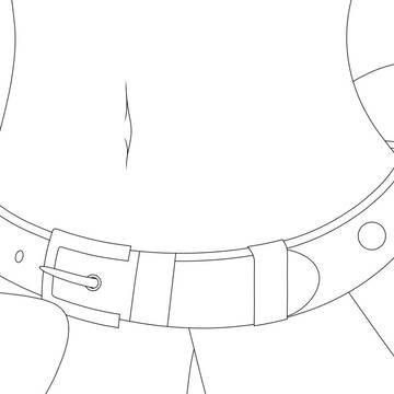 【予告】デジたんへそフェチ絵(仮題)