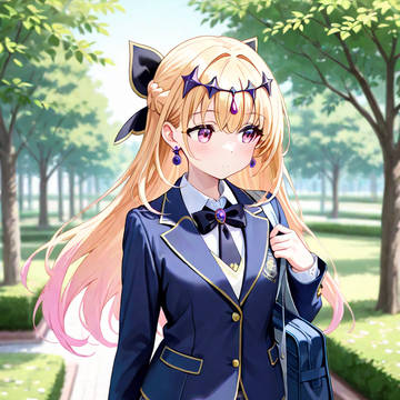 キュアアルカナ・シャドウ　JKにしてみた