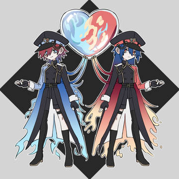 火と水のふたご🔥💧