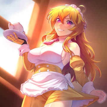 RWBY - Yang Maid!