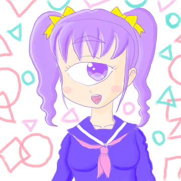 単眼の日・今日のゆかりちゃん