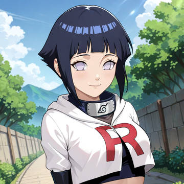 Hinata Team Rocket 1 🤍☯️🖤