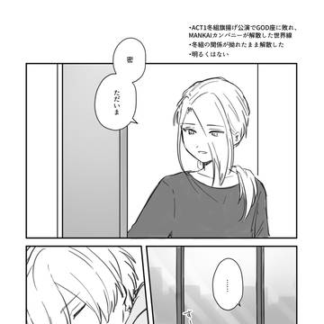 【Web再録】東と密のIF漫画
